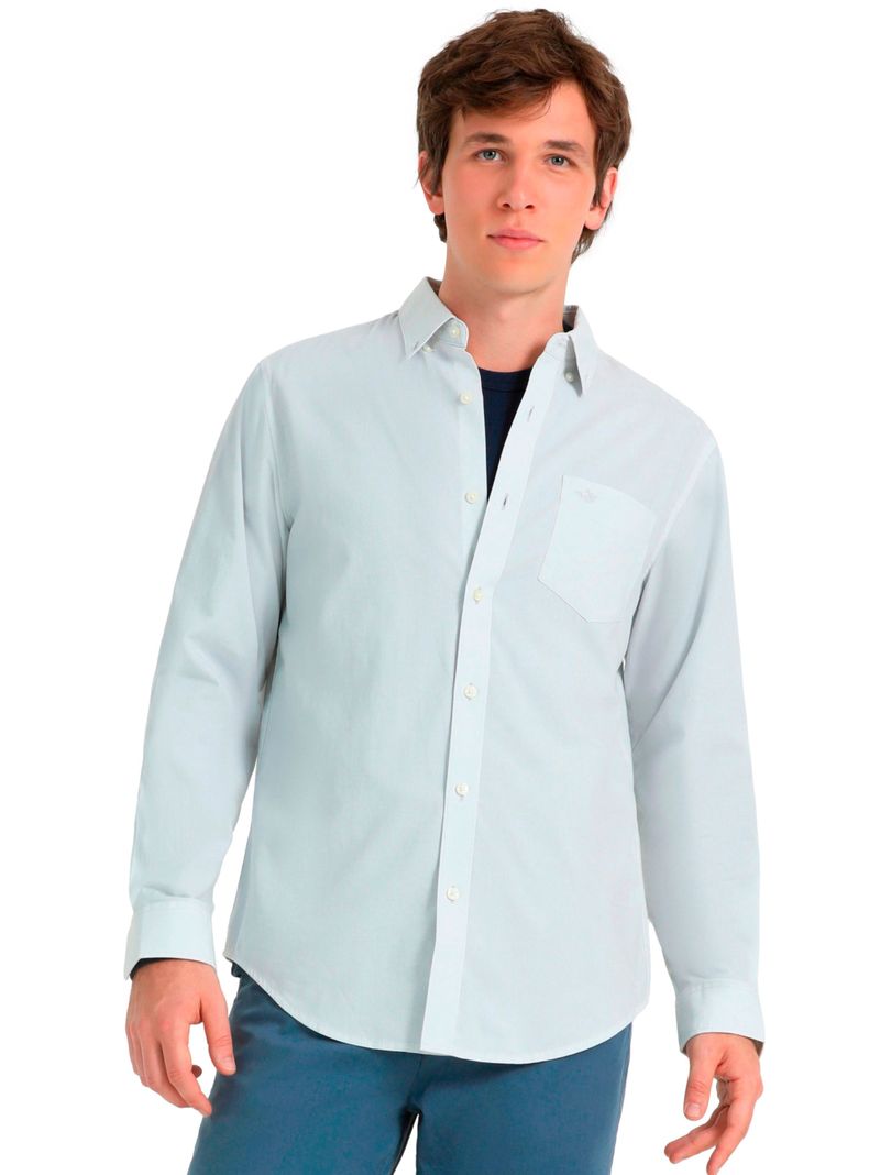 Camisa ML de Vestir Print Classic One-0