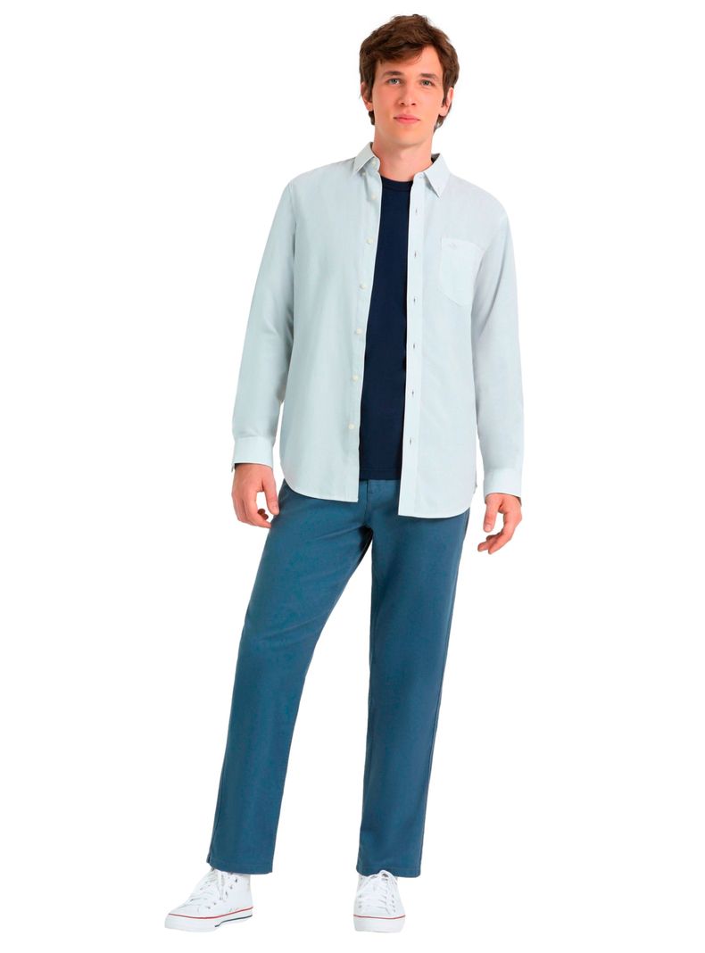 Camisa ML de Vestir Print Classic One-2