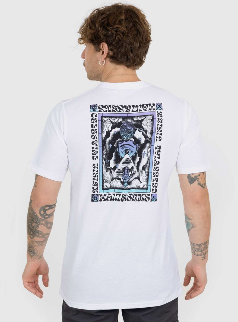 Polera Regular Fit Print Espalda Cuadro-1
