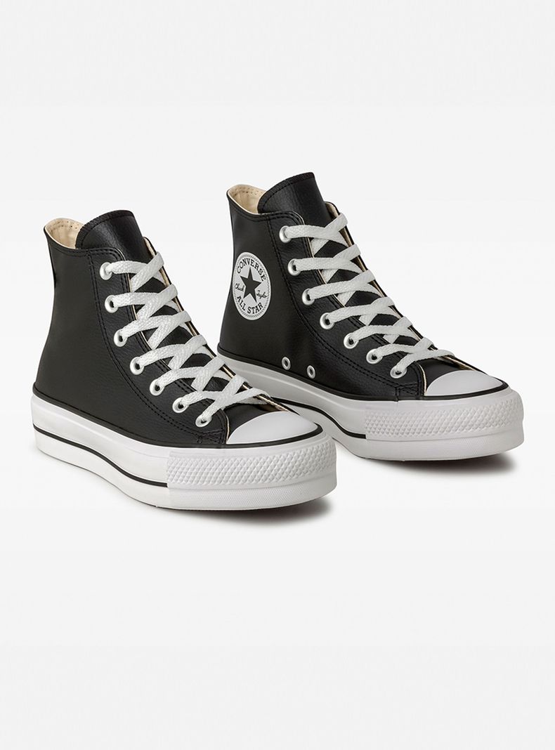 Zapatilla Urbana Eco Cuero Chuck Taylor Lift Mujer-2