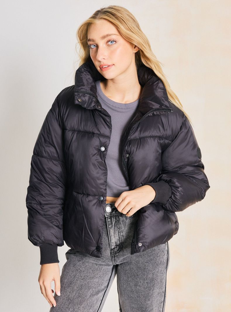 Parka Cuello Alto y Puño-0