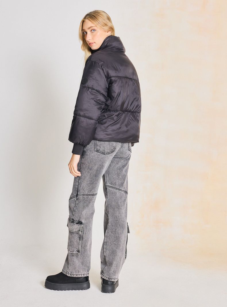 Parka Cuello Alto y Puño-5