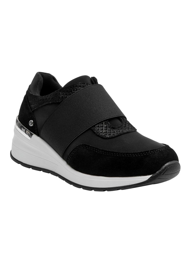 Zapatilla Urbana Cl143 Plataforma Cuero Mujer-1