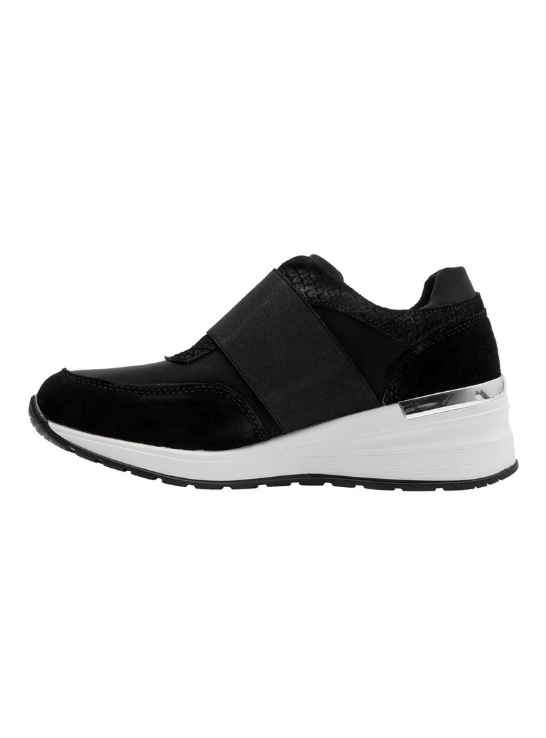 Zapatilla Urbana Cl143 Plataforma Cuero Mujer-2