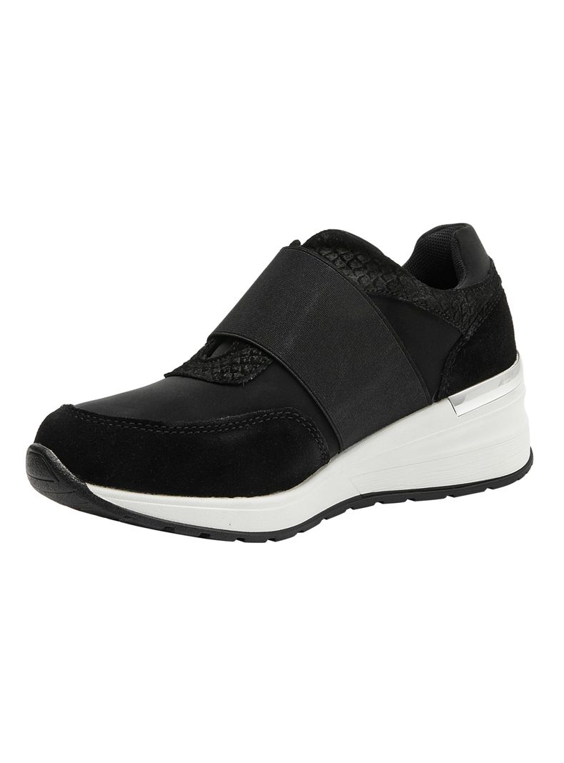 Zapatilla Urbana Cl143 Plataforma Cuero Mujer-3