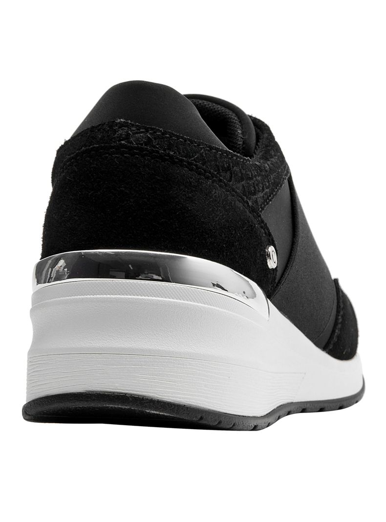 Zapatilla Urbana Cl143 Plataforma Cuero Mujer-4