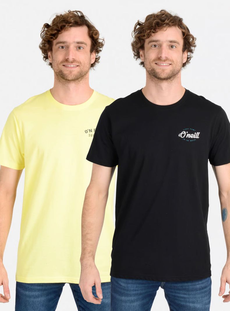 Pack 2 Poleras Print Hand-0