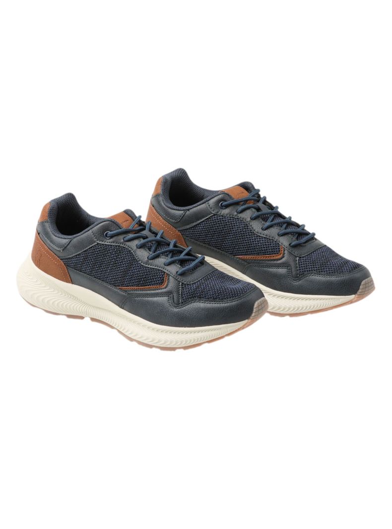 Zapatilla Urbana Cuero Ecologico Memoria Foam-1