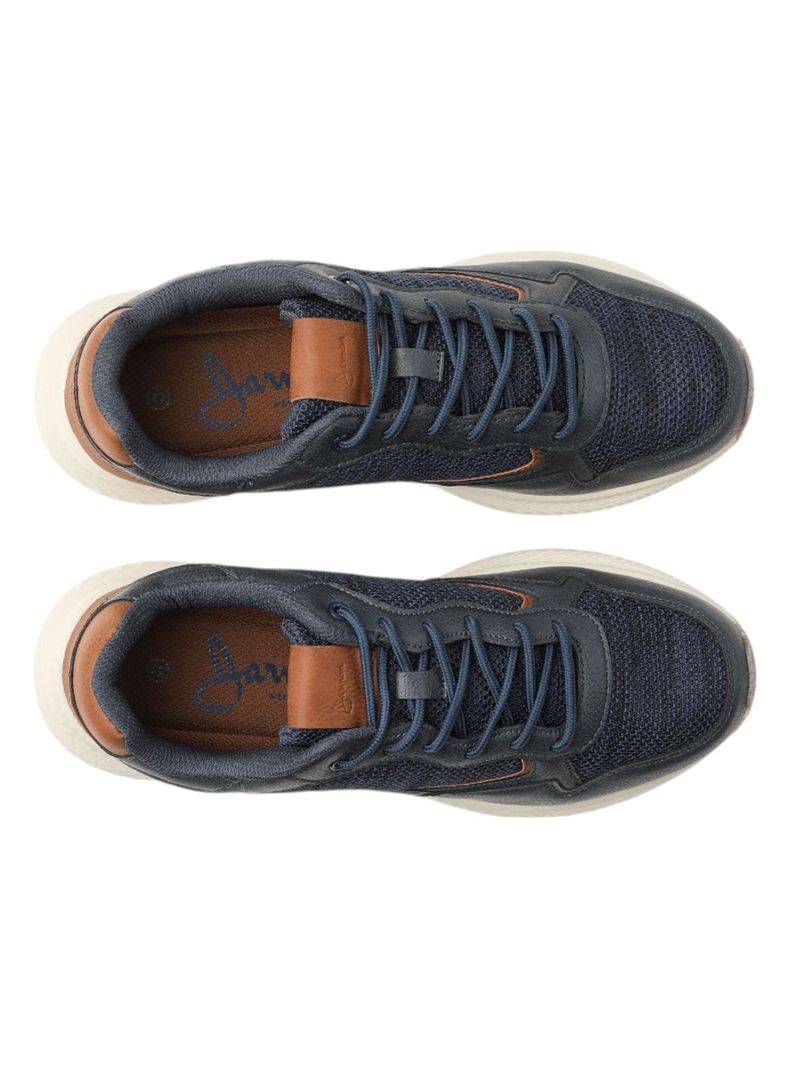 Zapatilla Urbana Cuero Ecologico Memoria Foam-2