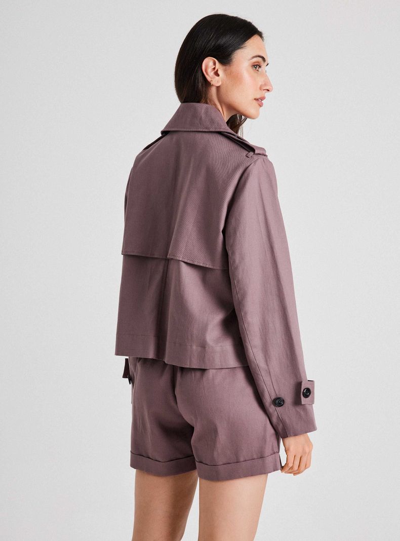 Chaqueta Básica Lino Algodón-1