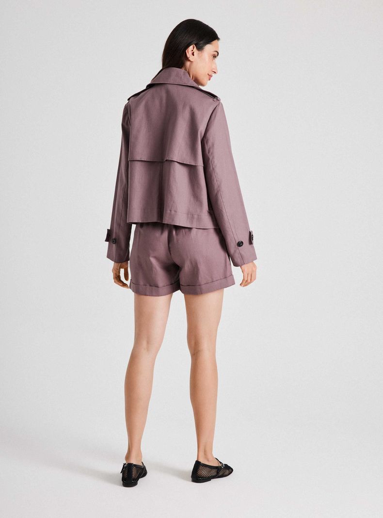 Chaqueta Básica Lino Algodón-5