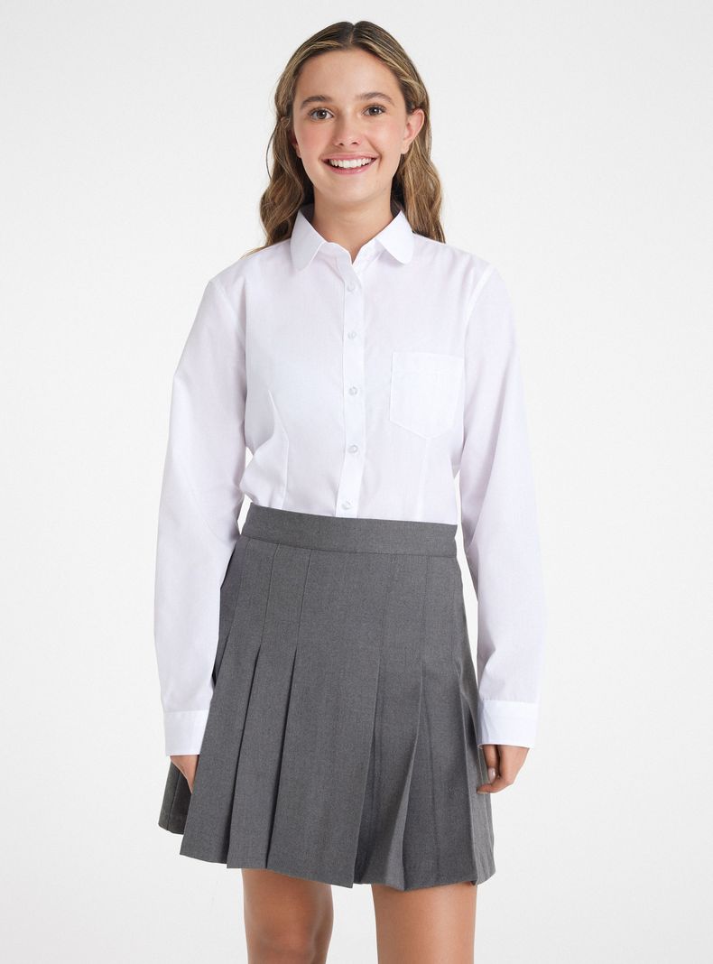 Bipack Blusa Blanca Entallada Talla 38-40-42-0