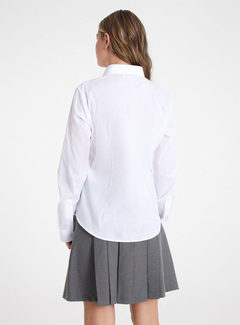 Bipack Blusa Blanca Entallada Talla 38-40-42-1