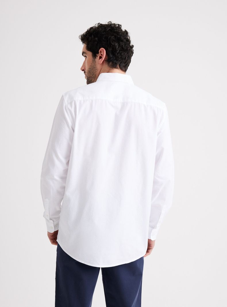 Camisa Semi Oxford Algodón-1