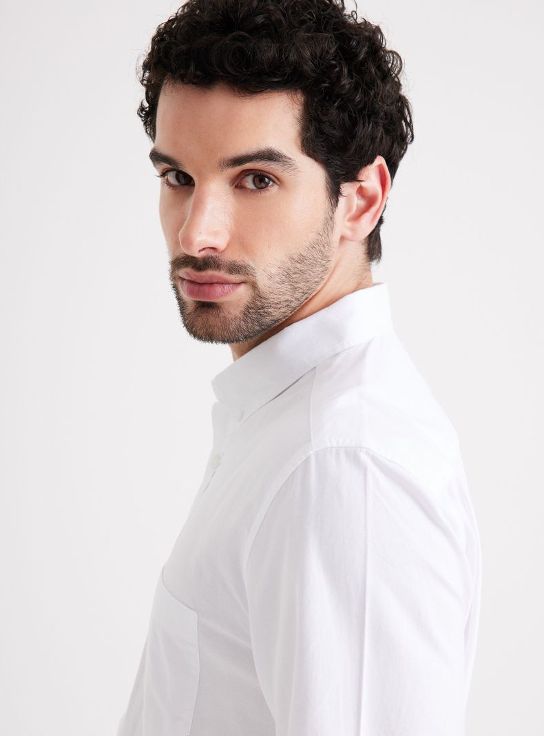 Camisa Semi Oxford Algodón-2