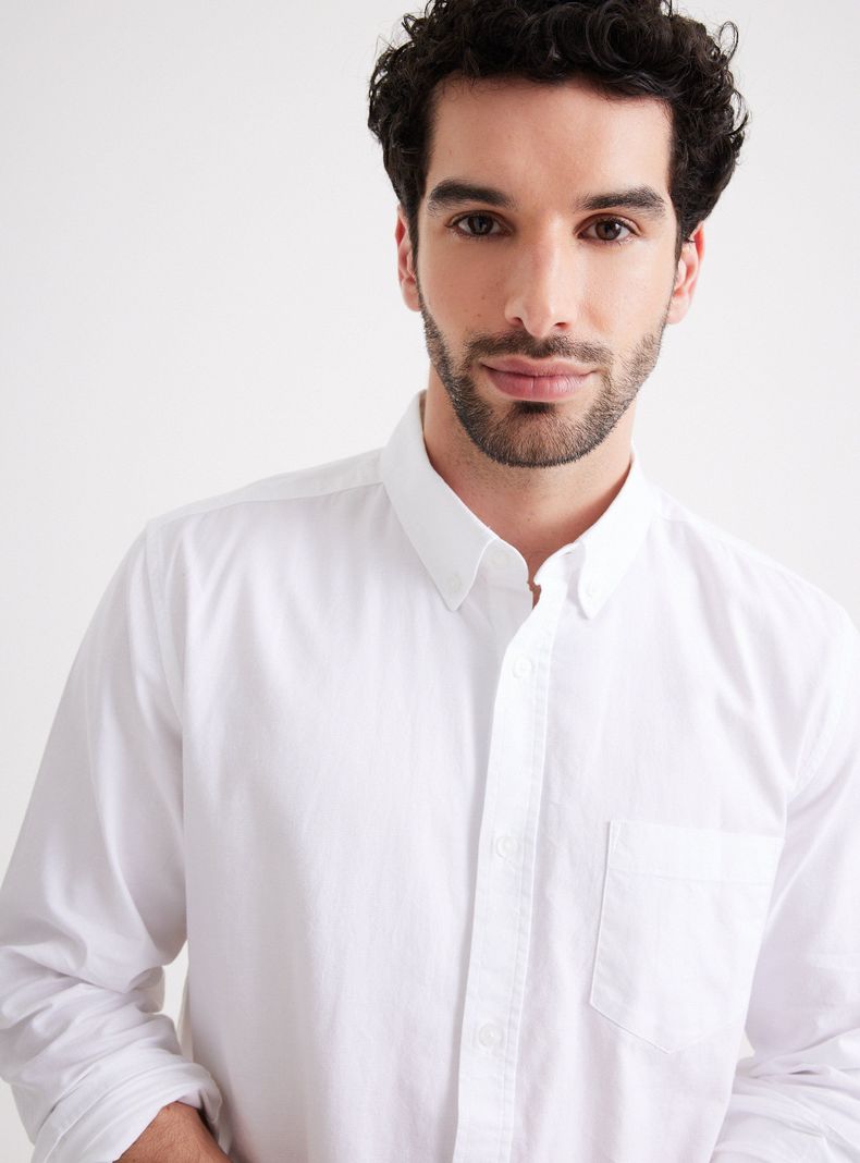 Camisa Semi Oxford Algodón-3