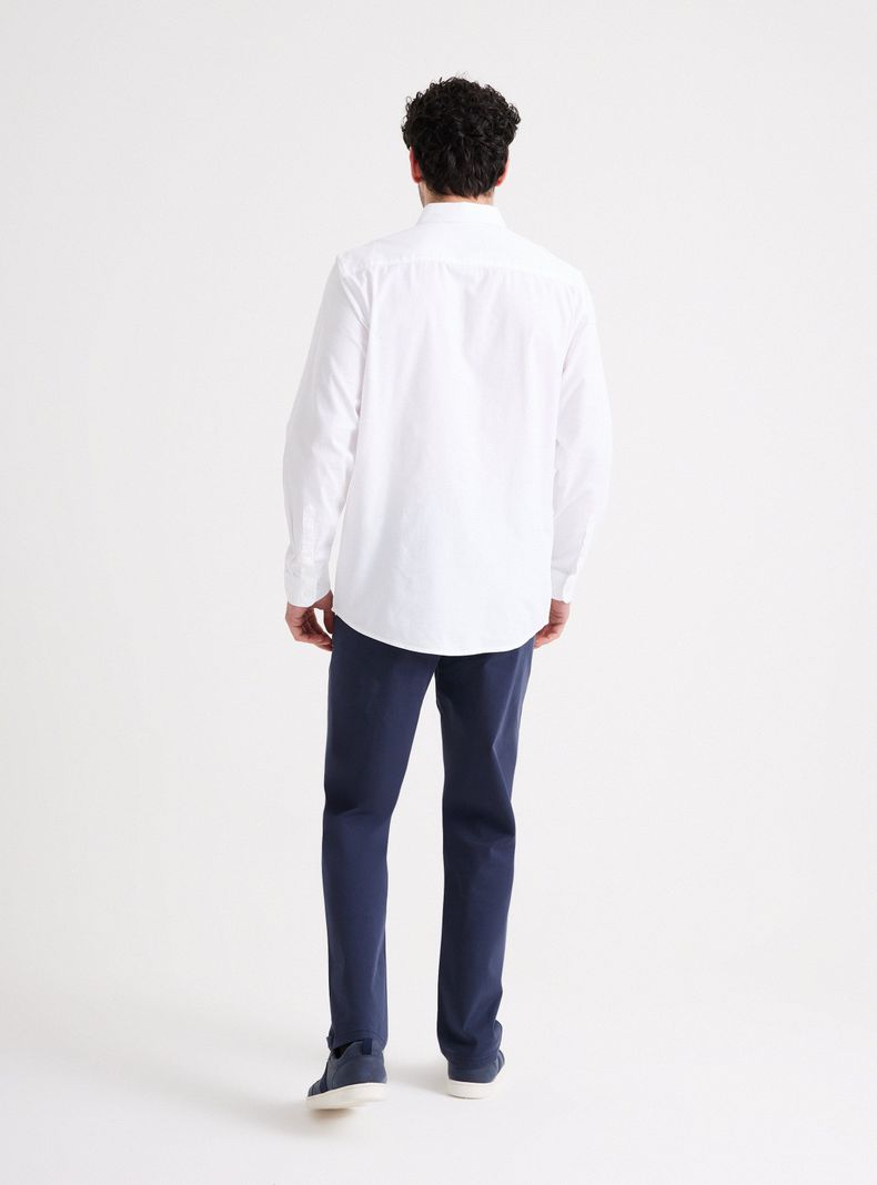 Camisa Semi Oxford Algodón-5