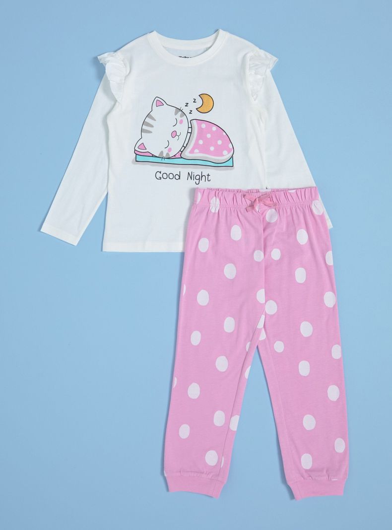 Pijama Estampado, Vuelos en las Mangas-0