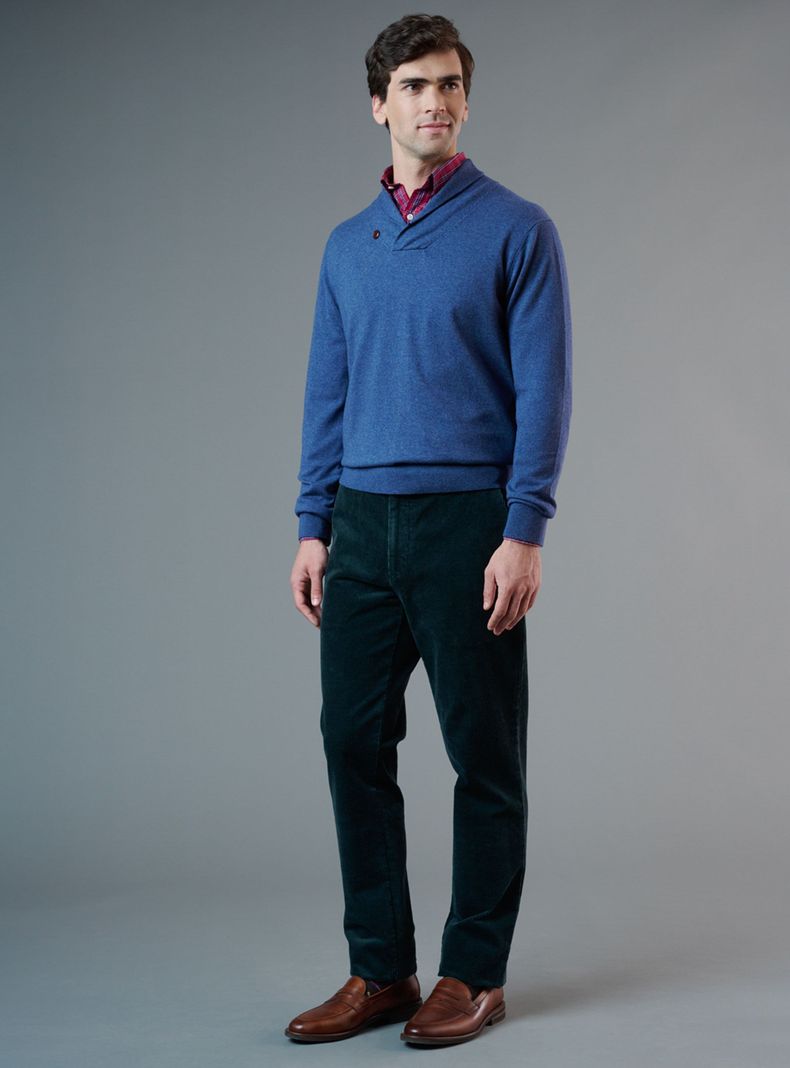 Sweater cuello gris Saville Row-3