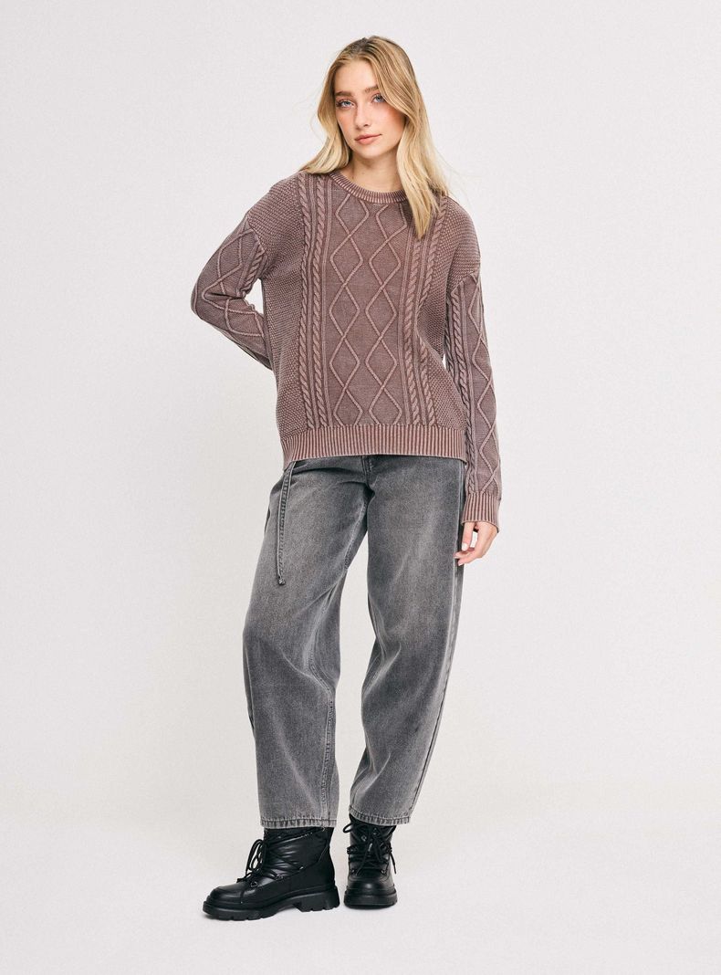 Sweater Trenzas Lavado-4