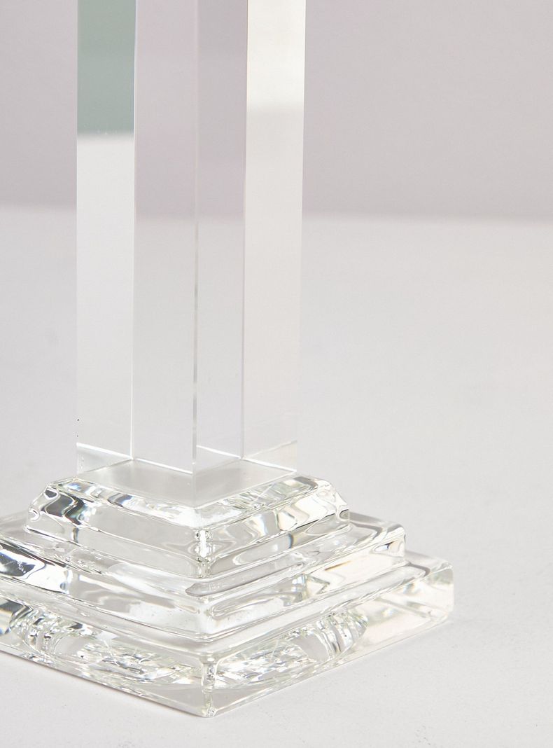 Candelabro Cristal 28 cm-2
