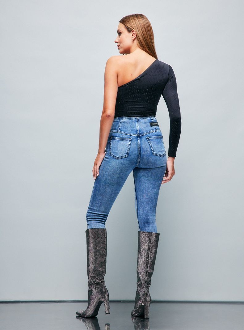 Body One Shoulder Asimétrico Full Stress-5