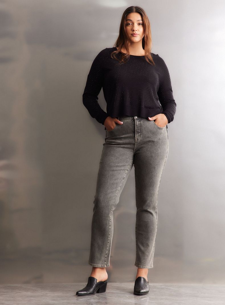 Sweater Aplicación Full Strass-4