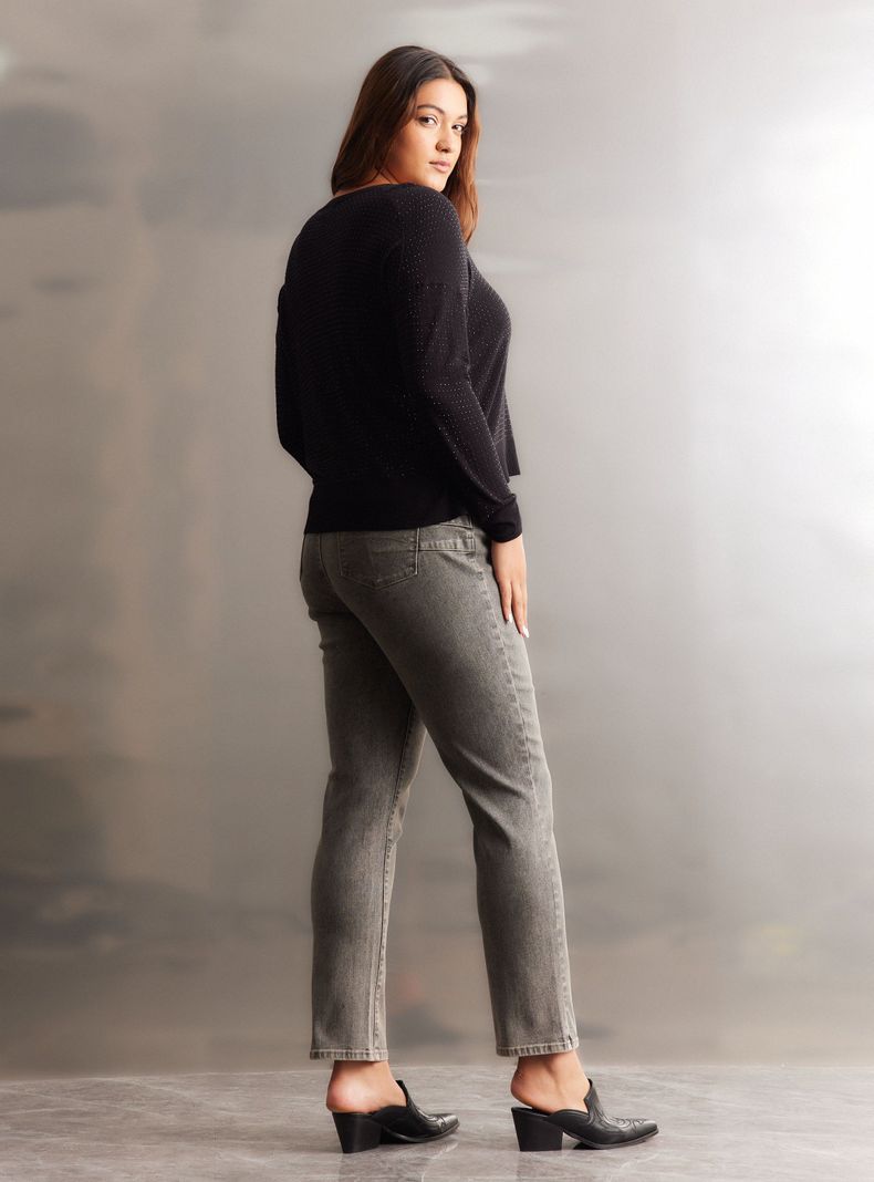Sweater Aplicación Full Strass-5