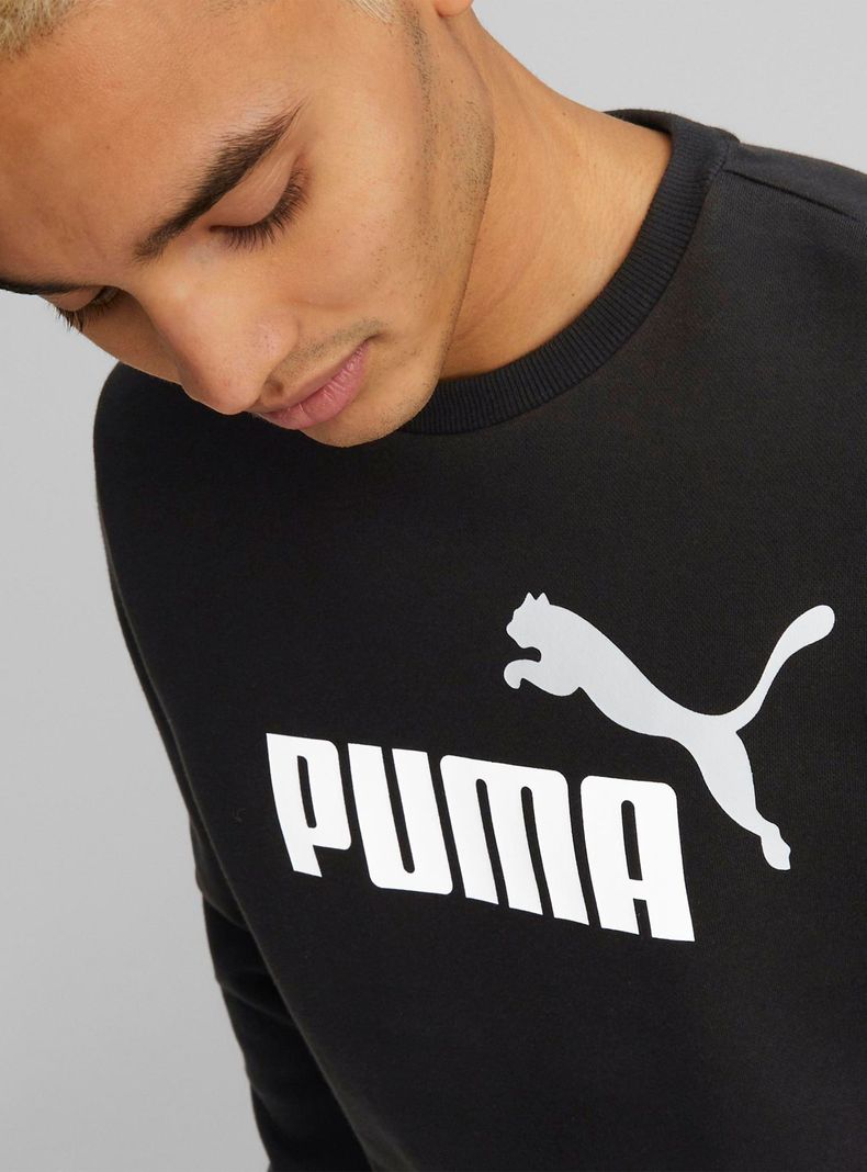 Polerón Man ESS+2 Col Big Logo Crew Fl-2