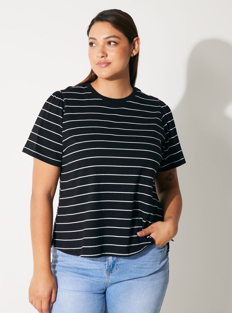 Polera Full Estampado Formas-0