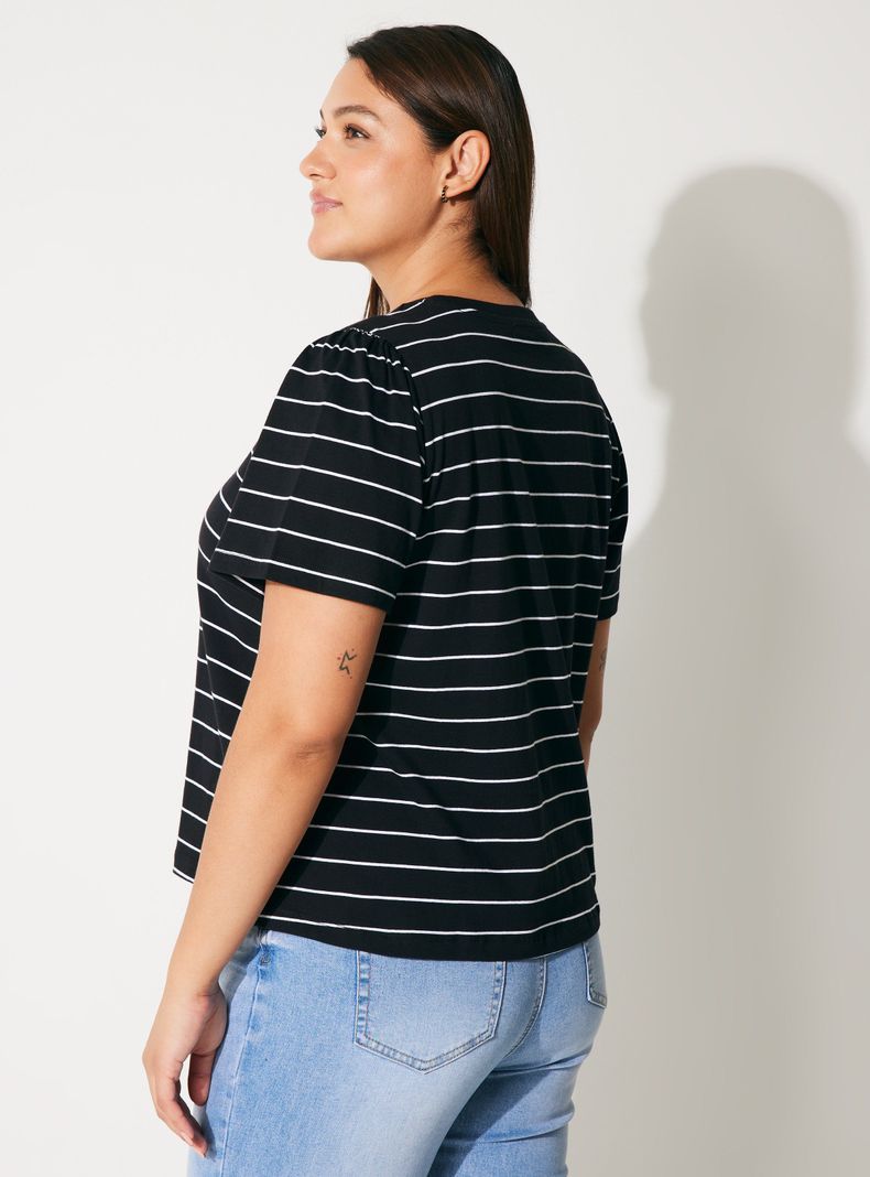 Polera Full Estampado Formas-1