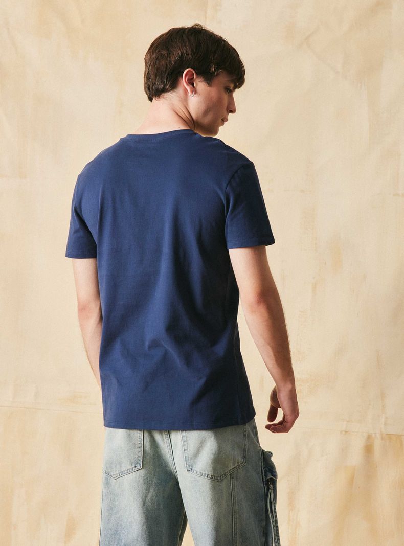 Polera Color Sólido Manga Corta-1