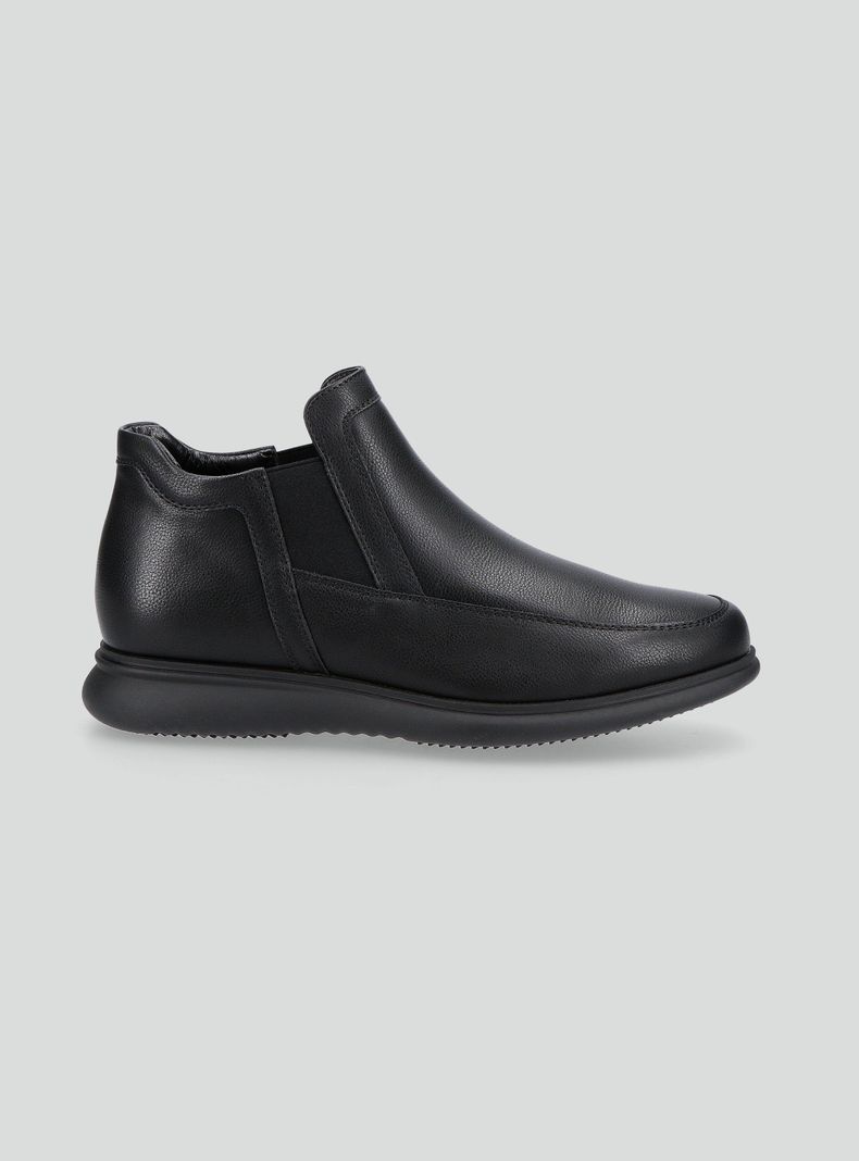 Botín Slip On Punta Cuadrada Hombre-1