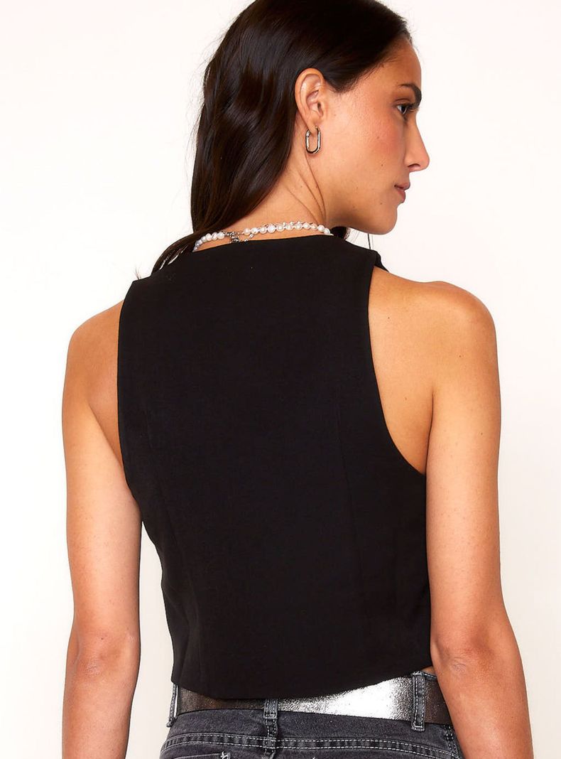 Blusa Vest Irina Negro-1