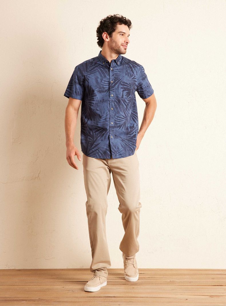Camisa Manga Corta Print-4