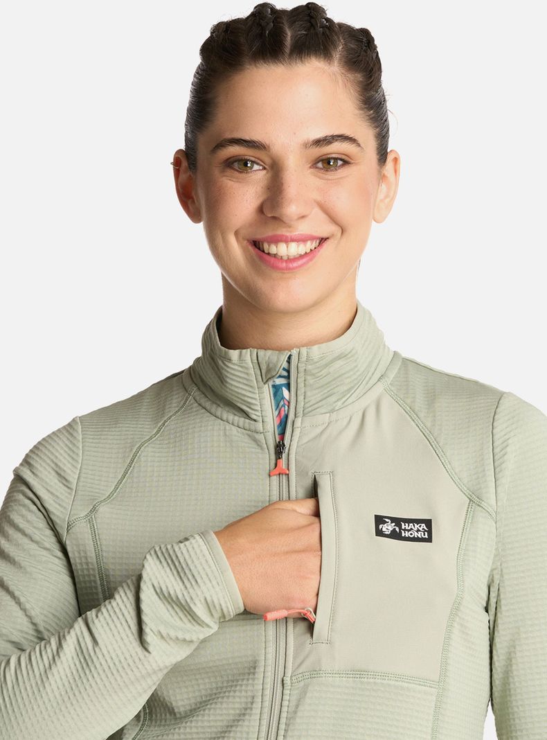 Polerón Logo Taina Full Zip-3
