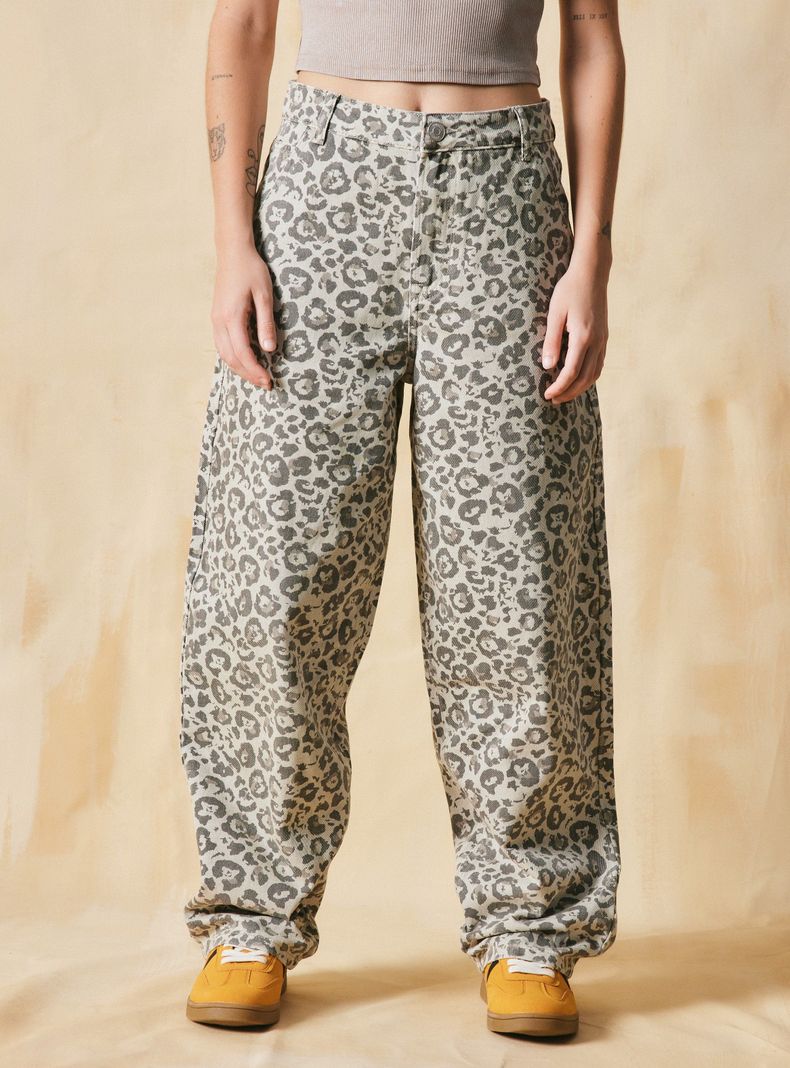 Jeans Ballon Animal Print-0