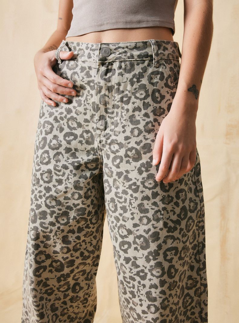 Jeans Ballon Animal Print-2