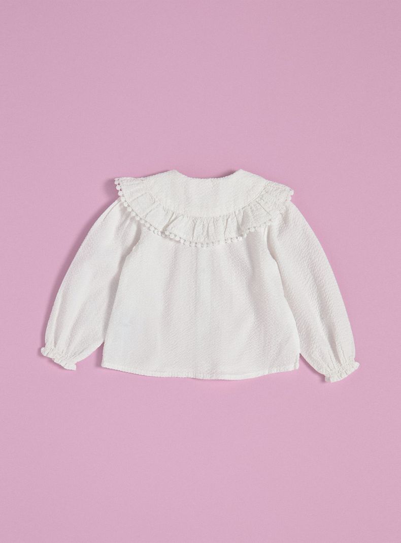 Blusa Cuello Bobo con Más Gande por Detrás-1