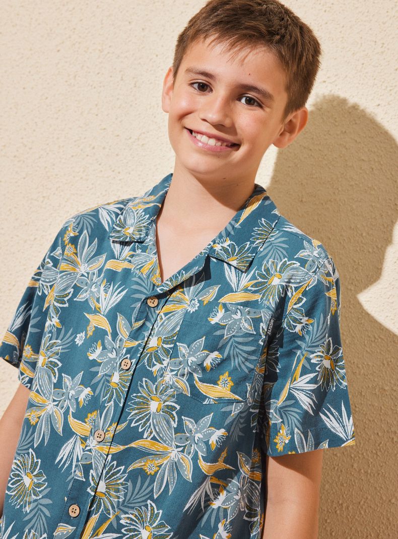 Camisa de Vestir Estampado-1