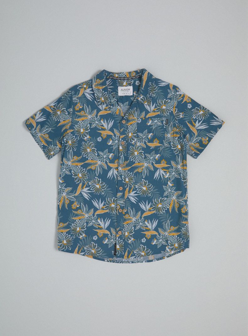 Camisa de Vestir Estampado-2