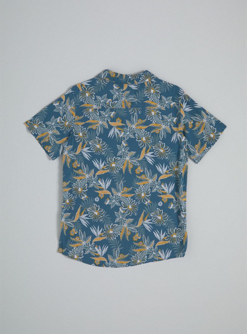 Camisa de Vestir Estampado-3