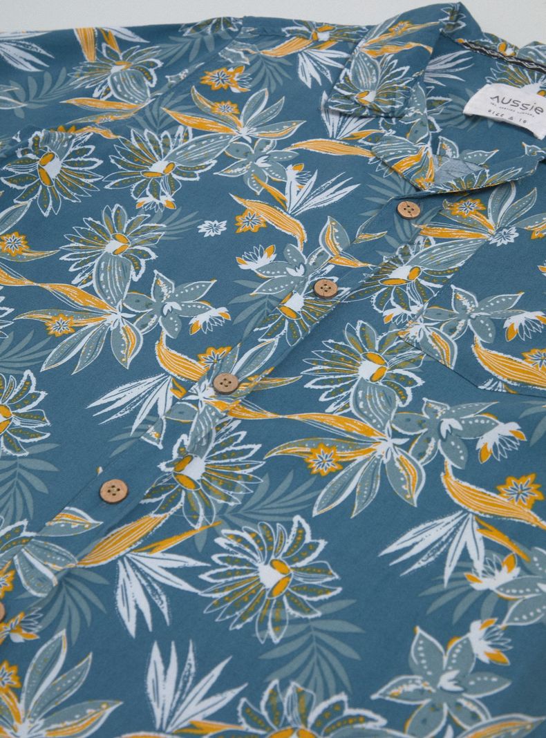 Camisa de Vestir Estampado-4