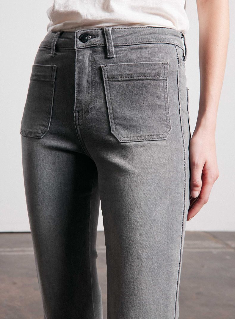 Jeans Kick Flare Lavado-2