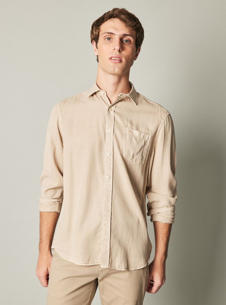 Camisa Manga Larga Lyocell-0