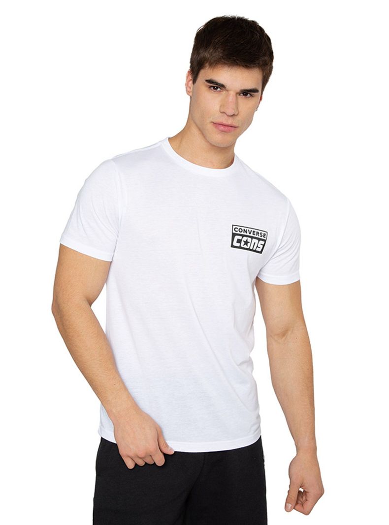 Polera Bassic Logo Print Front-0