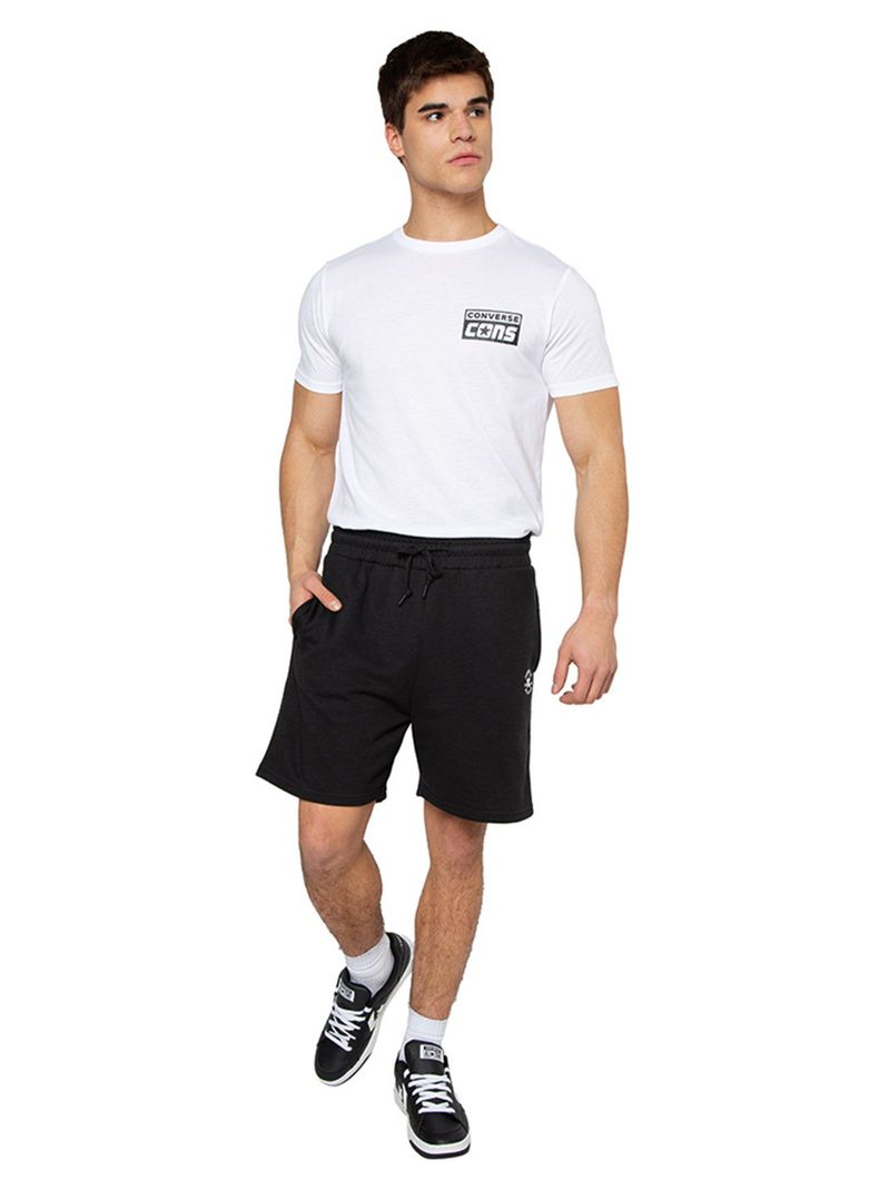 Polera Bassic Logo Print Front-3