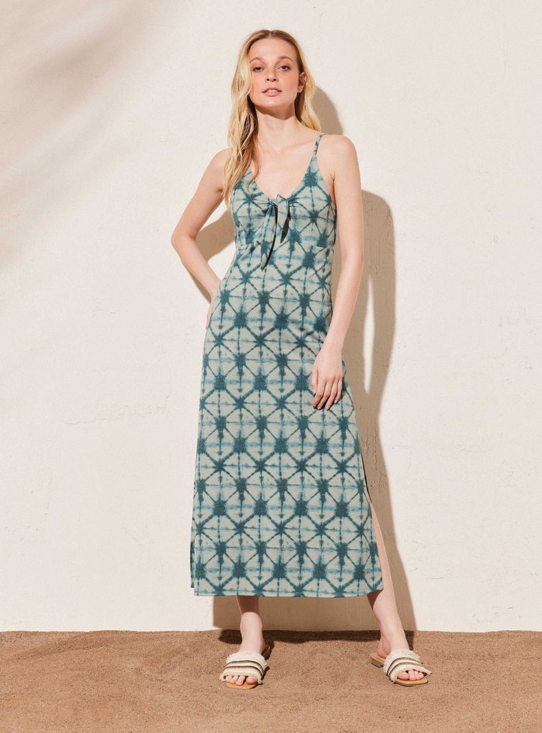 Vestido Estampado Tipo Tie Dye-4