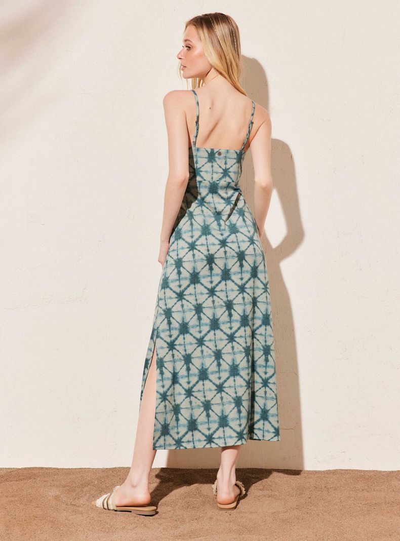 Vestido Estampado Tipo Tie Dye-5