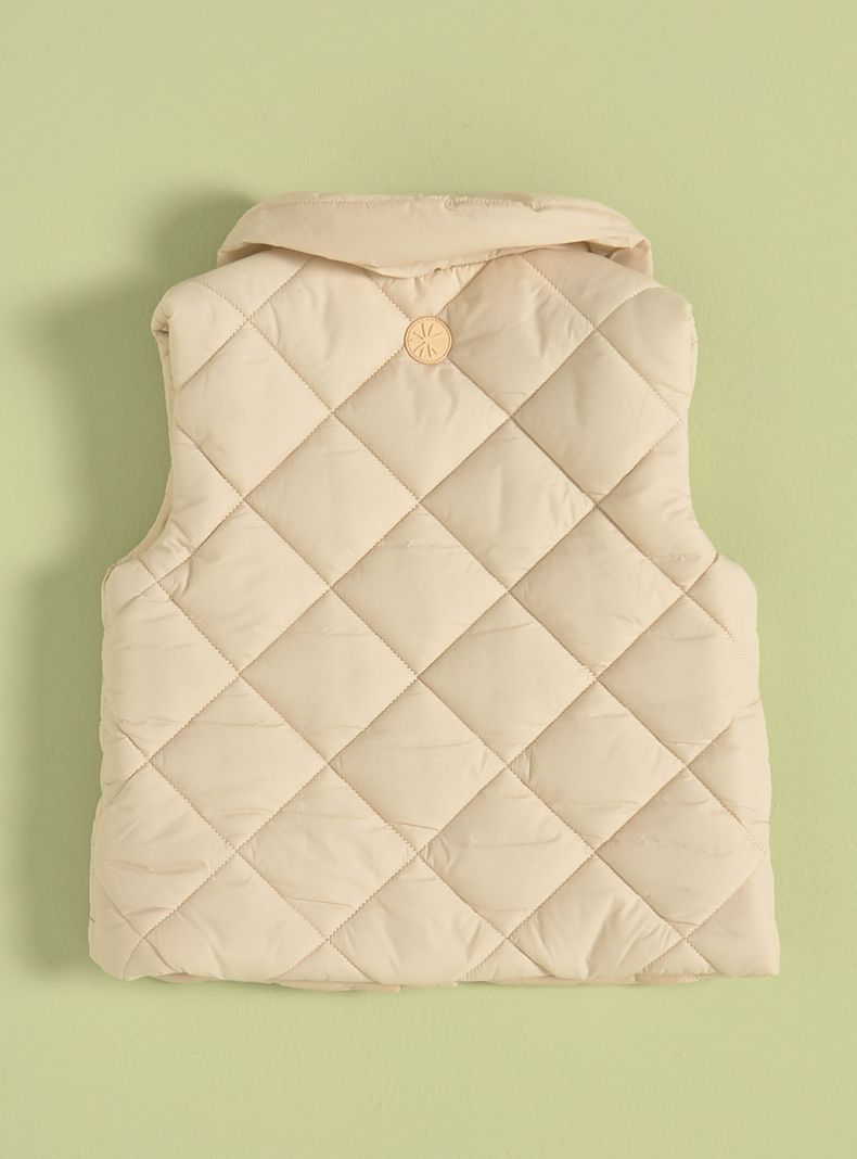 Parka con Cuello y Botones-1